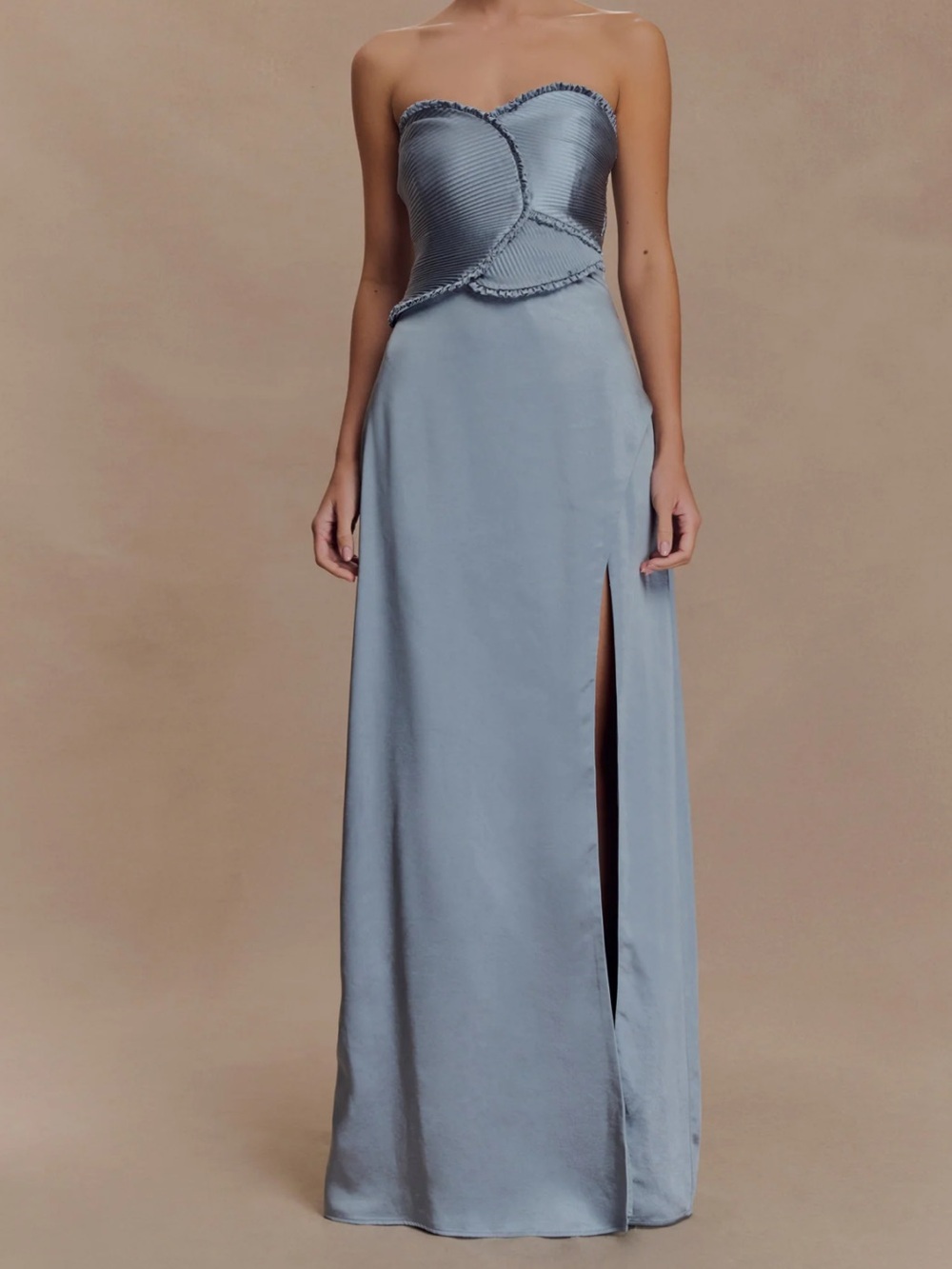 Meshki Larissa Satin Maxi Dress